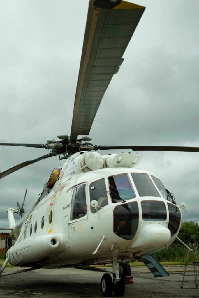 helicopter ride
