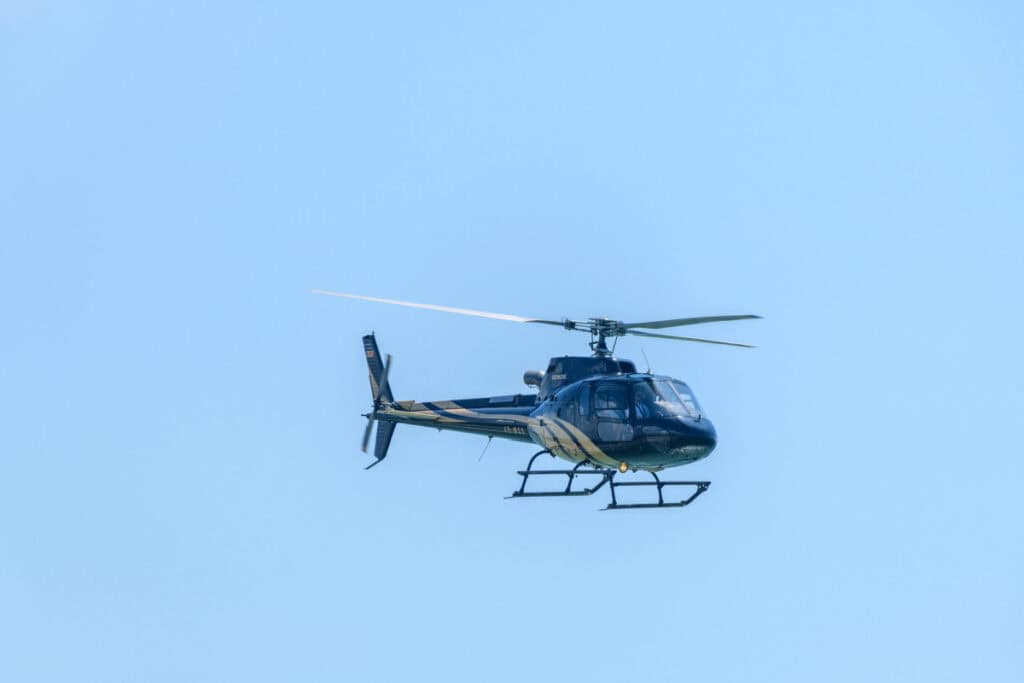 helicopter ride