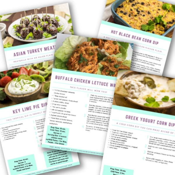 Appetizer Cookbook for Weight Watchers
